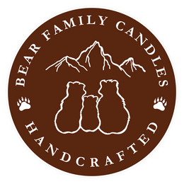Bear Family Candles